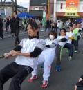 牧之原市商工会青年部主催　商店街で綱引き大会出場！